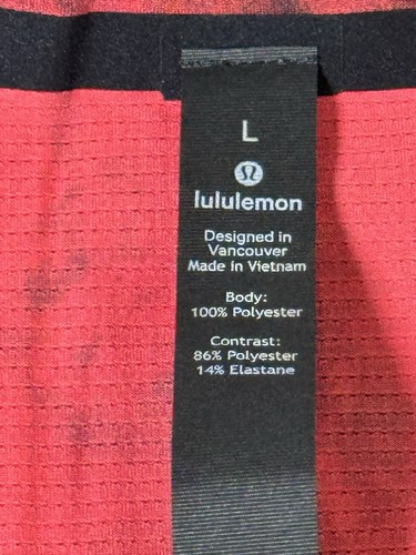 NWT! Lululemon Drive The Court Tank-GDBM Colorway-Men’s Size L-Beach Volleyball - Picture 3 of 11