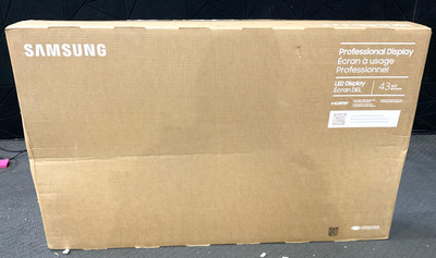 Samsung 43'' Commercial LED LCD Signage Display 4K QB43B      NEW OPEN BOX!