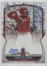 2023 Bowman Chrome Prospect Speckle Refractor 221/299 Randy De Jesus Auto 0rd2