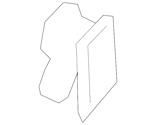 Genuine GM Instrument Panel Compartment Door Latch 20933084 - Image 3 of 4