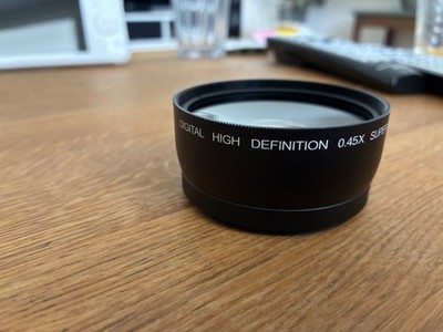 Super Wide Angle Lens (0,45x) + Macro Adapter Japan Optics
