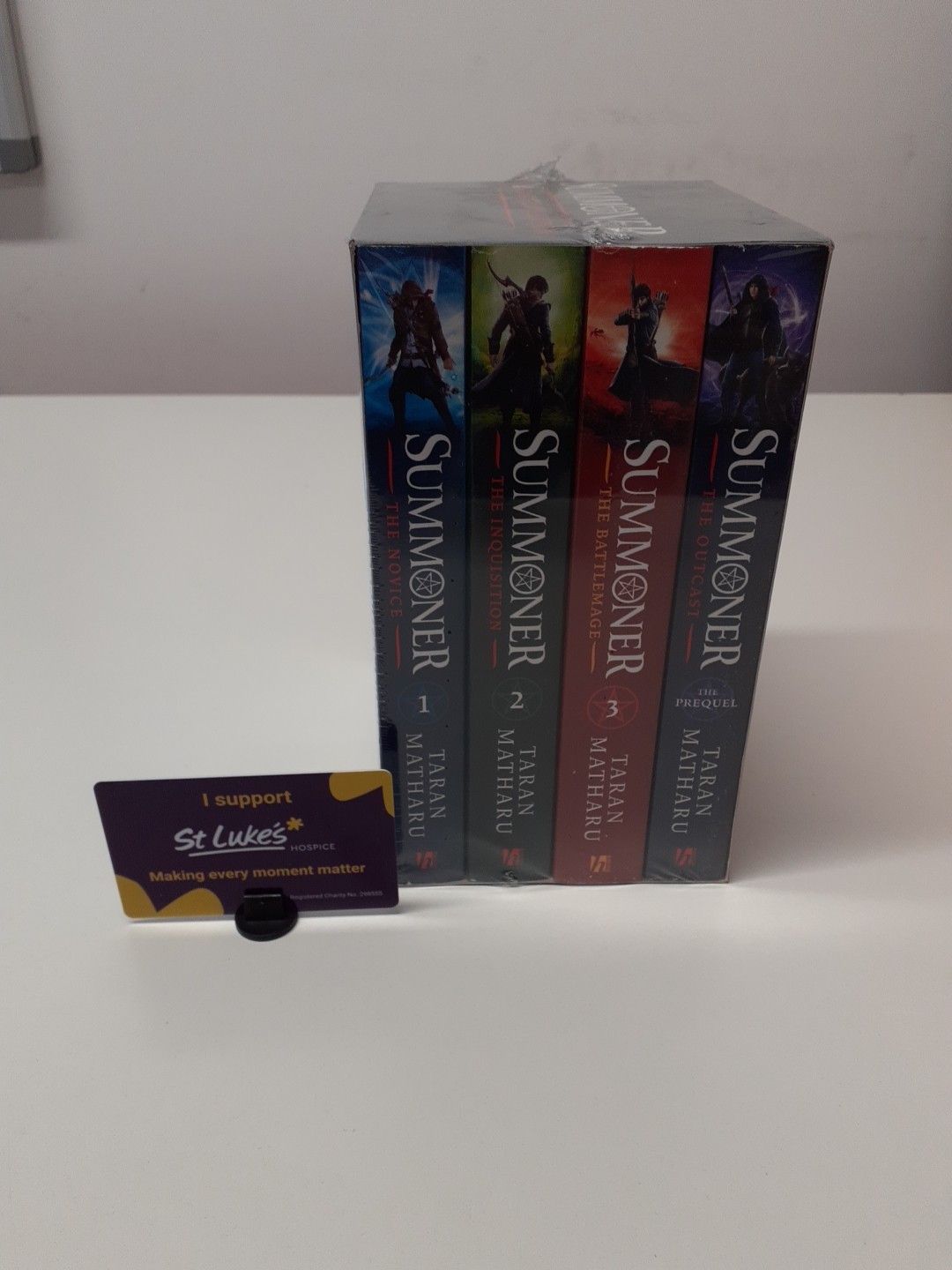 Taran Matharu : The Summoner 4 Paperback  Book Set