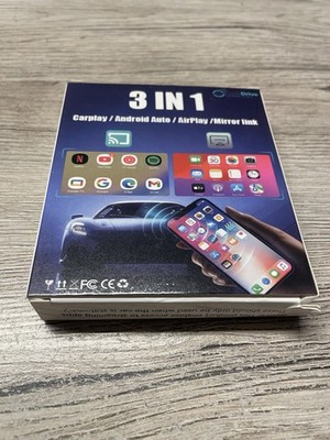 3 In 1 Wireless Carplay Adapter Auto Wireless Carplay