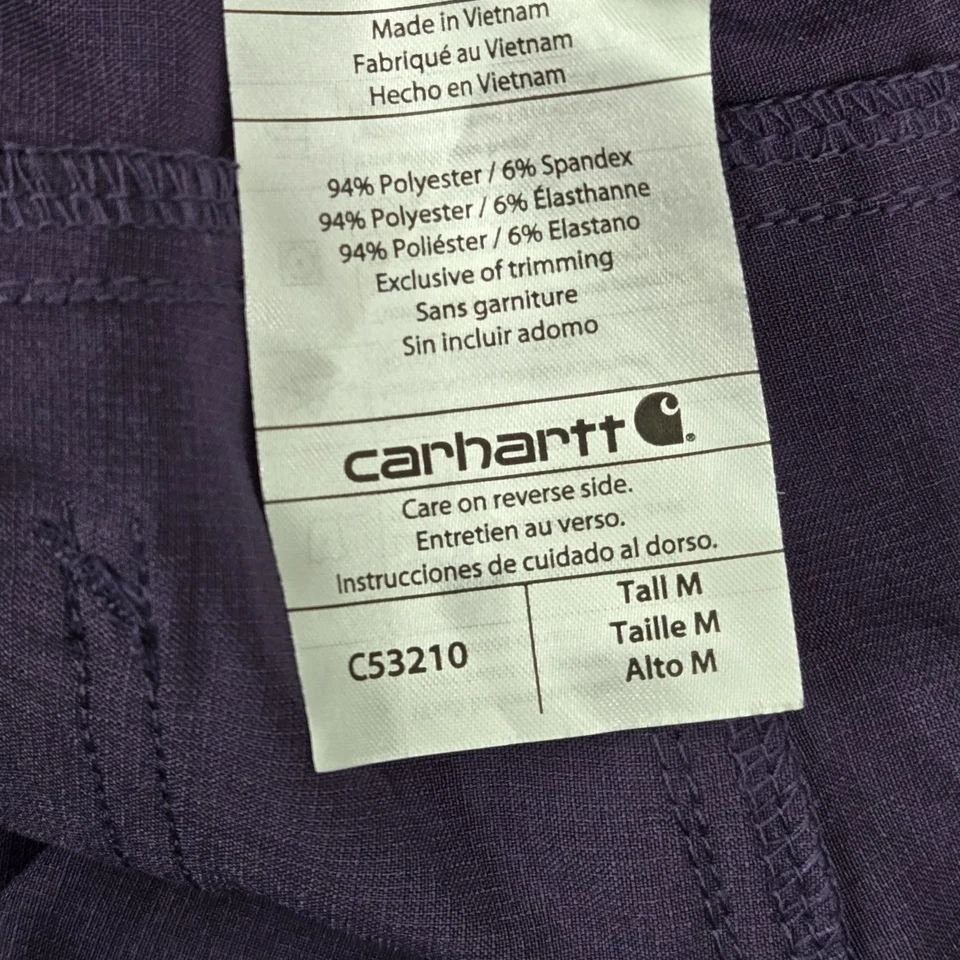 Pantalones Médicos Carhartt Mujer ALTOS M Púrpura Force Cross Jogger G53210 31" Entrepierna Foto 4 de 4
