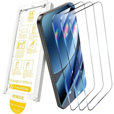 Displayschutzfolie 3 Stück für Google Pixel 10 Pro XL Pixel 9 Pro XL Hartglas...