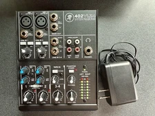 Mackie 402VLZ4 Mixer 4-Channel Compact Analog Low-Noise w/ 2 ONYX Preamps