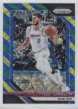 2018-19 Panini Prizm Choice Blue Yellow & Green Prizm Tyler Johnson #216 d4v