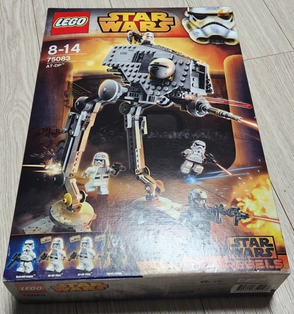 Lego Star Wars 75083 AT-DP Retired Set New Factory Sealed In Box Unopened  Box