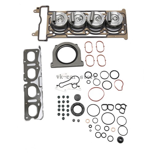 Piston Plus Size STD+0.5mm Seals Overhaul Gasket Set Fit For Mercedes-Benz - Picture 8 of 15
