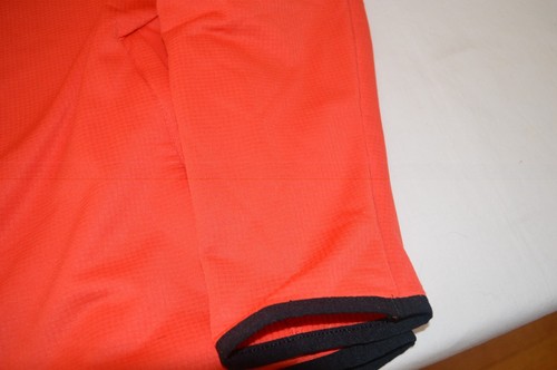 Men's Medium Under Armour Cold Gear Reactor Long Sleeve Orange Top Activewear - Picture 6 of 20