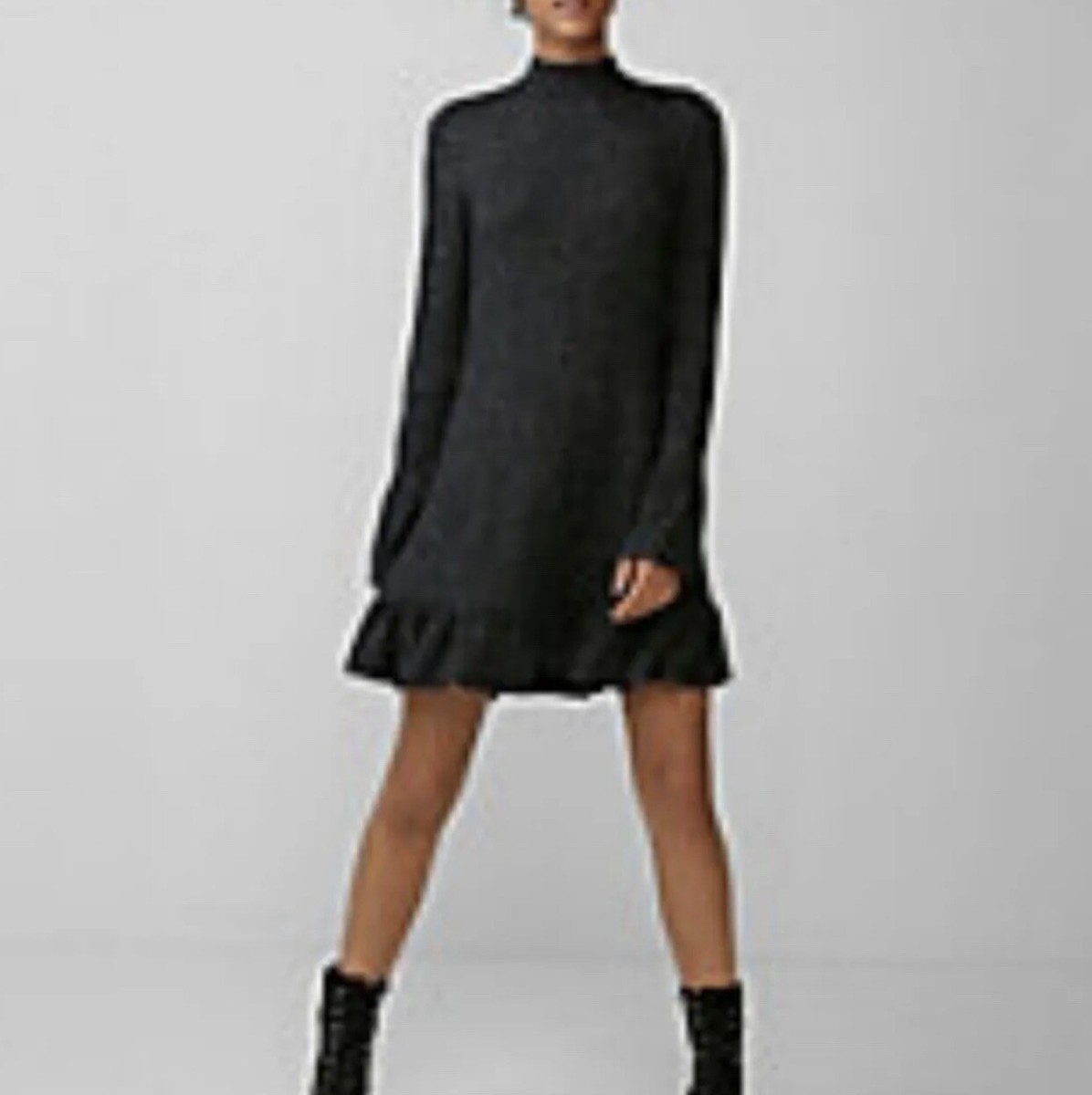Dress Express Bell Sleeve Sweater Express V-Neck Bell Sleeve