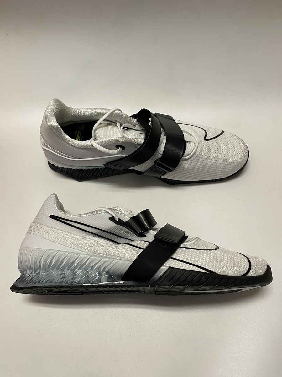 Nike Romaleos 4 Weightlifting Shoes White Black CD3463-101  display picture 1