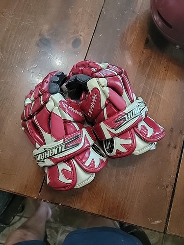 Warrior Superstar II 12 Inch Lacrosse Handschuhe - Maroon