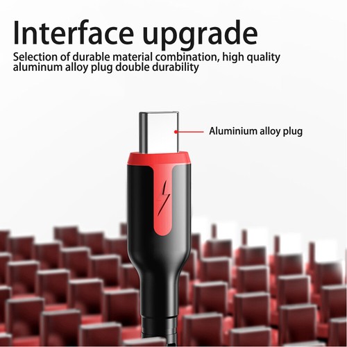 USB Charging Cable 3 In 1 Multi Head Charger for Most Devices For iPhone Samsung - Zdjęcie 8 z 12
