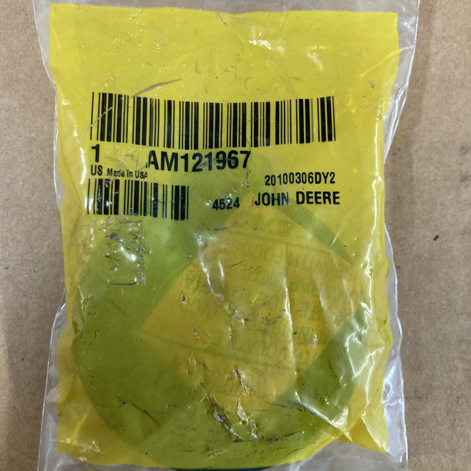 JOHN DEERE Genuine OEM Vee Idler Pulley AM121967 LT 133 150 155 160 180