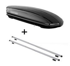 Dachbox MAA400L+Dachträger RAPID für Volkswagen Golf V 1K Variant 5Türer 07-10