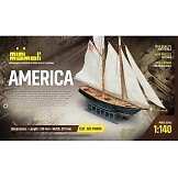 Modellismo Navale Mamoli America Mini Mamoli  kit di montaggio in legno MM04