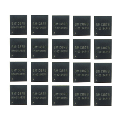 20 Pcs Bitcoin Miner Antminer BM1387B Chip Replacement S9 S9i shipping from USA