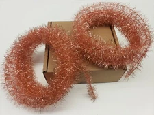Copper Anti Static Tinsel Garland, 2 (12yd) rolls per box, FREE shipping