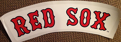 Boston Red Sox Fathead Offiziell MLB Team Banner Zeichen 59.7cmx14cm Wand Grafik