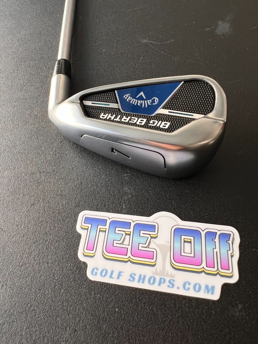 Callaway Big Bertha Blue 7 Iron KBS Steel Regular Flex Golf