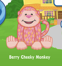 Webkinz Berry Cheeky Monkey Adoption Code Only Messaged Berry Monkey Pink Monkey