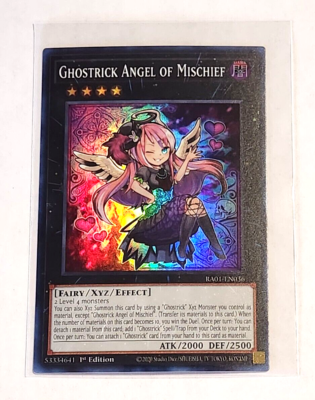 2020-YU-GI-OH! GHOSTRICK ANGEL OF MISCHIEF -1ST EDITION HOLO TRADING CARD  GAME | eBay