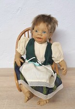 Bambola artistica bambola in vinile Doll Falca 44 cm da collezione rarità vin...