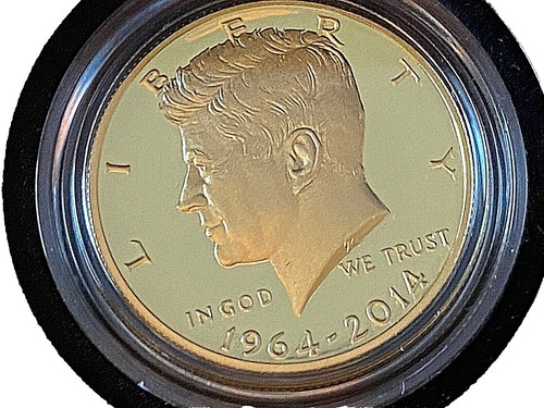 1964 Kennedy 50¢ **GOLD TONED** BX5-18 | eBay