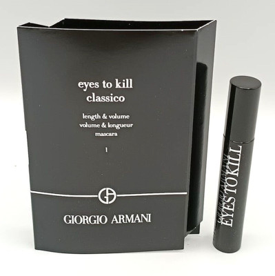 ARMANI Mascara EYES TO KILL 2 ml  Noir Neu & Ovp Wimperntusche Schwarz 1