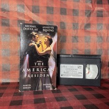 The American President (VHS, 1996) Michael Douglas Michael J Fox Martin Sheen