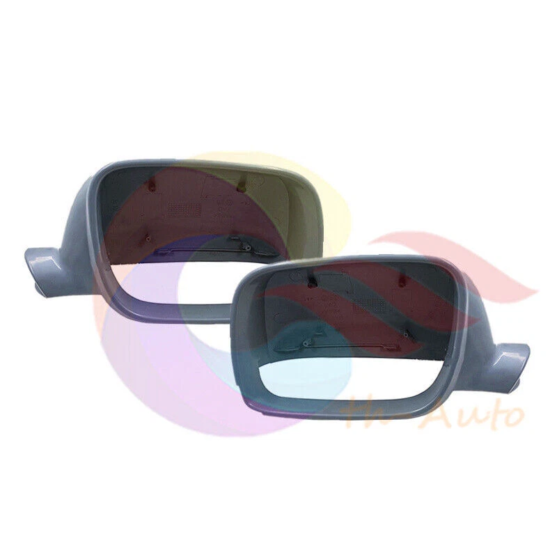 1 par de cubiertas de espejo retrovisor sin pintar para VW Volkswagen Touareg años 2003-2007 Foto 2 de 4