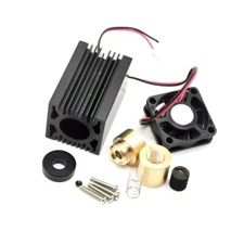Focusable 9mm Laser Diode DIY Housing Heat Sink Case w 405nm 450nm Glass Lens