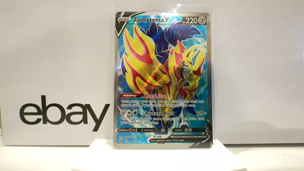  Zamazenta V 163/172 - Brilliant Stars - Ultra Rare