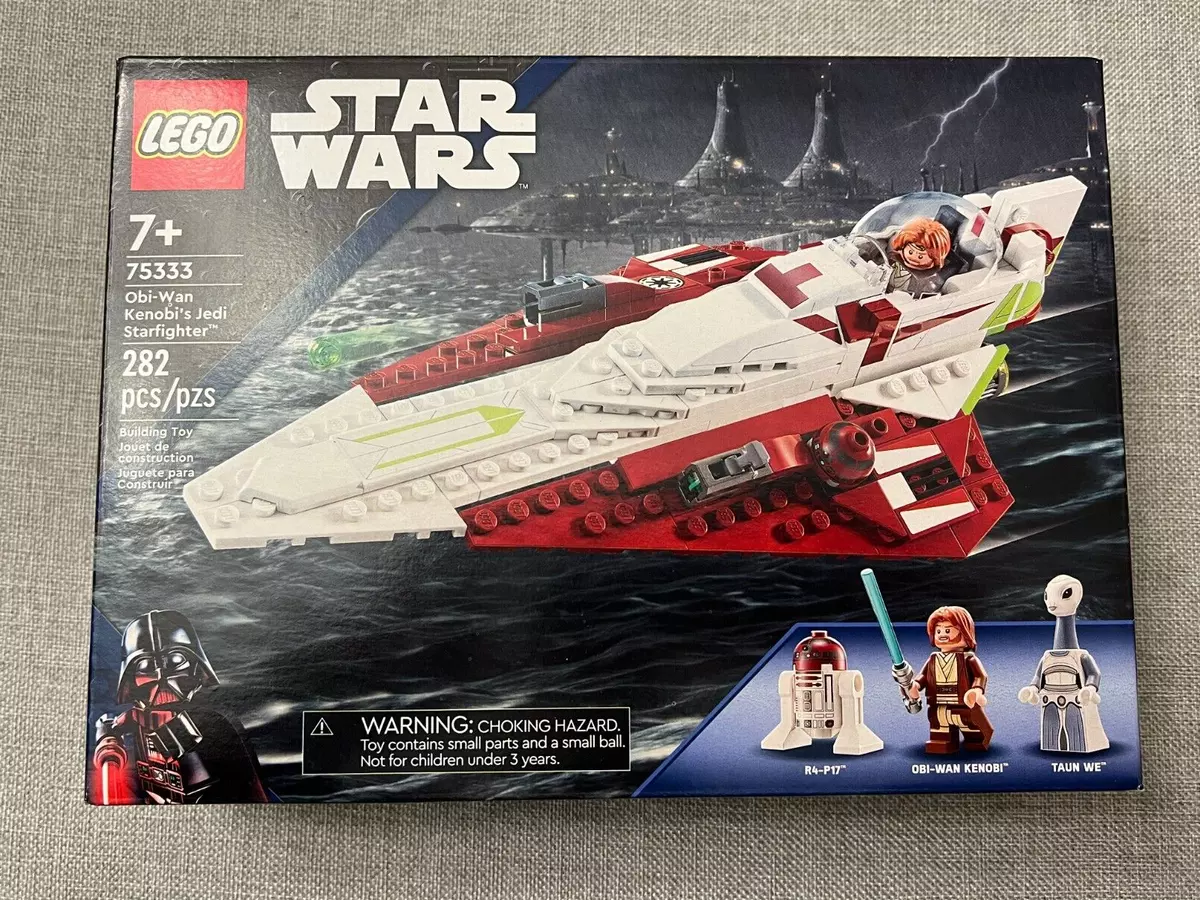 LEGO 75333 Star Wars Obi Wan Kenobi s Jedi Starfighter 282pcs