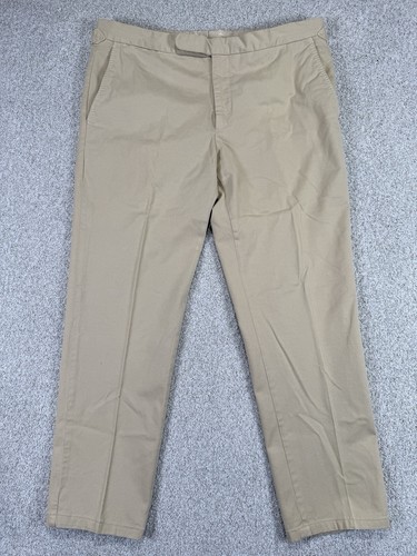 Polo Ralph Lauren Mens 36x28 Chino Adjustable Waist Tab Pants Khaki - Picture 2 of 7