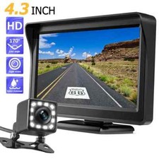 4.3 Inch Backup Camera And Monitor Kit ,Night Vision Parking System