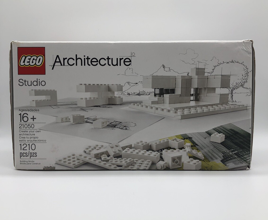 LEGO ARCHITECTURE STUDIO 21050 COMPLETE WITH TRAYS AND MANUAL