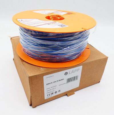 Lapp X05V-K 1X0.75 4512262S Single Core Blue/White 250m -Unused/Original Packaging-