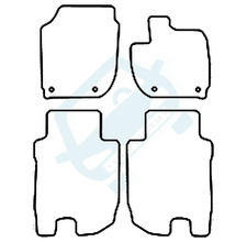 Fits Honda HRV 2015 - 2019 Tailored Car Mats