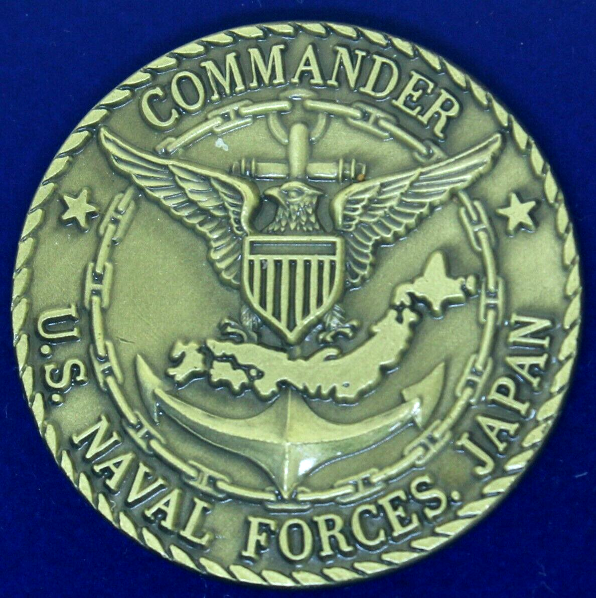 USN Naval Forces Commander Japan Challenge Coin C-40 | eBay