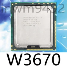 Intel Xeon W3670 3.2-3.46 GHz 6Core 12MB LGA1366 130W CPU Processor