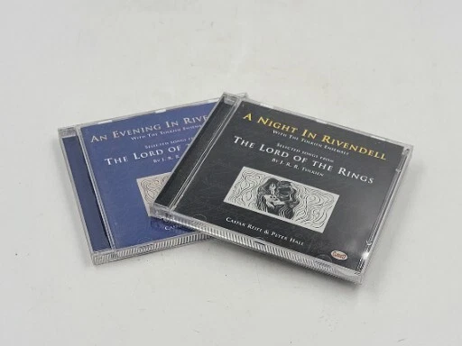 Lord of the Rings Tolkien Ensemble 2 CD set 24 Songs Caspar Reiff Peter Hall Foto 3 de 4