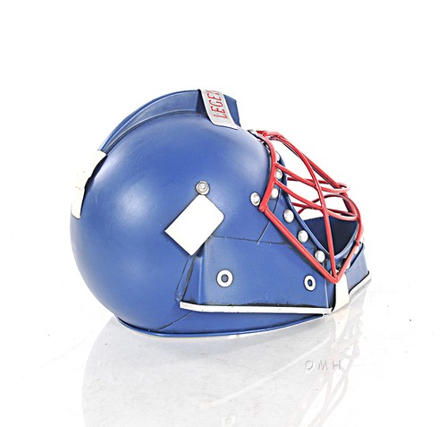 Baseball Softball Catcher's Helmet Metal Scale Model 13" Team Sport Decorations - Picture 3 of 4