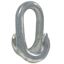 (10)-Steel Zinc Plated 3/16" x 1" Repair Chain Hammer Closed Lap Link T5950124