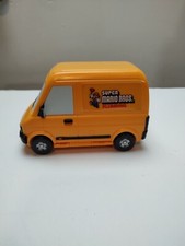 Super Mario Bros. Movie Van Playset Jakks Pacific Used With Mario Figurine