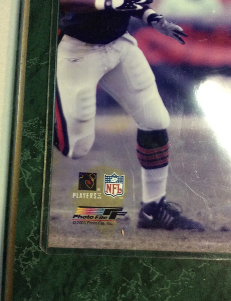 2003 Philadelphia Eagles Donovan McNabb  Picture 15” X 12”. Green Color. - Изображение 4 из 4