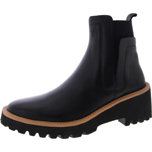 VANELi Womens Mariel Black Suede Ankle Boots Shoes 8 Narrow (AA,N) BHFO