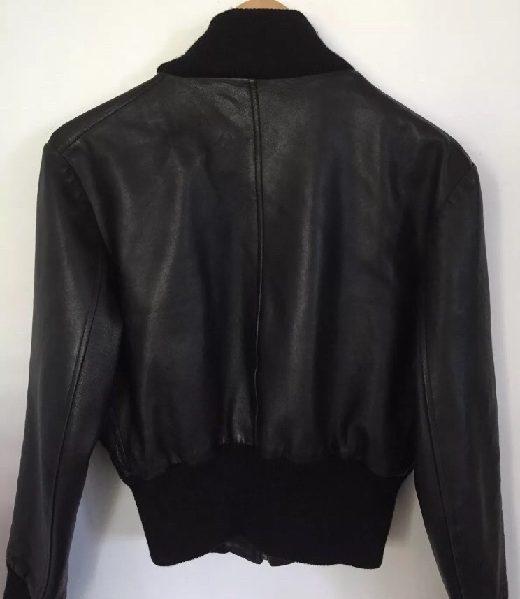 Veste Bomber En Cuir Souple Beurre - Taille M - Marque Tomcat Leather, Faite Main - Occasion Excellent état