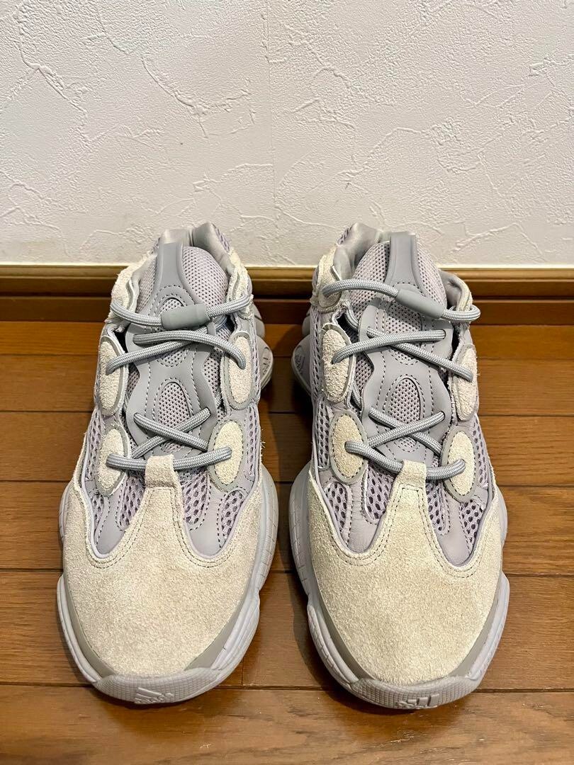Adidas Sneakers Shoes Yeezy 500 Grey Suede Mesh Size Men's US9.5